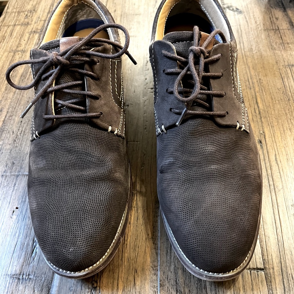 Steve Madden Mychel Chocolate Color Men’s Shoes, Size 9.5